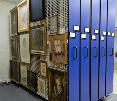 Art Storage Shelving: Painting & Framed Art Storage